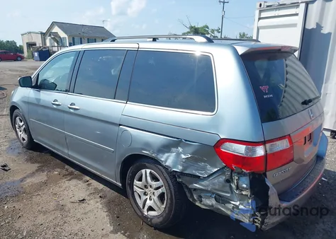 2006 Honda Odyssey Ex-L from USA, damaged, VIN 5FNRL38756B127211